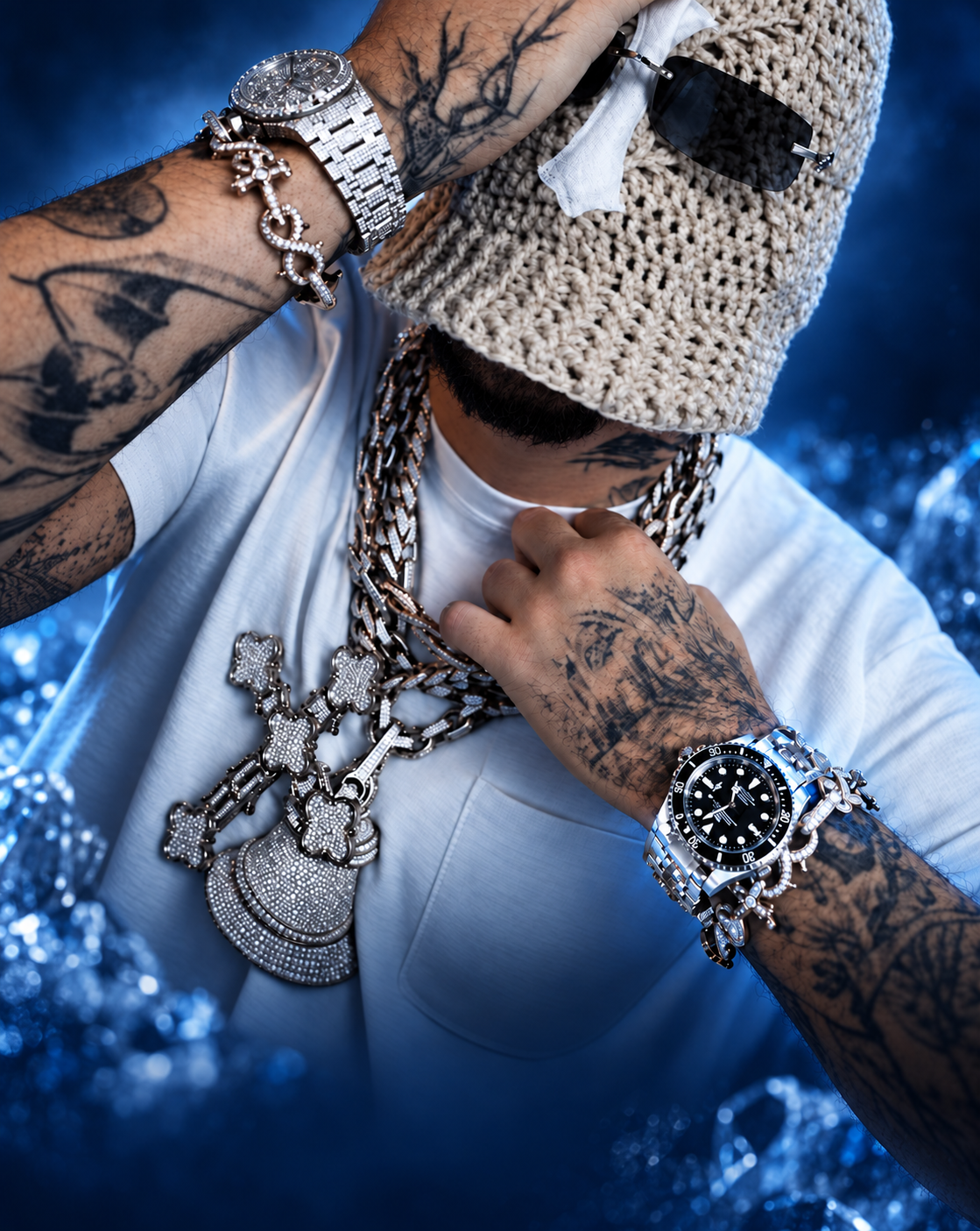 VVS Factory × Yeat — iced-out watches and standout silver designs